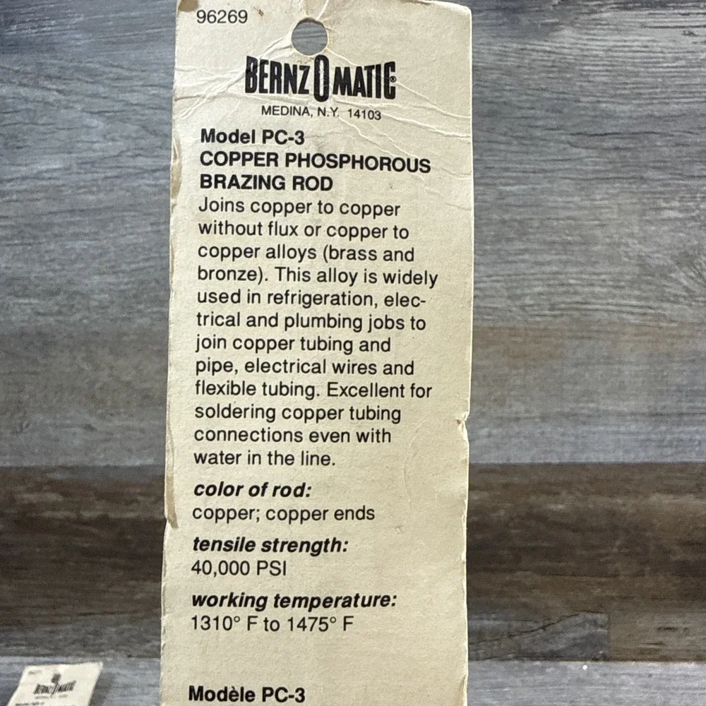 Bernzomatic packages factory